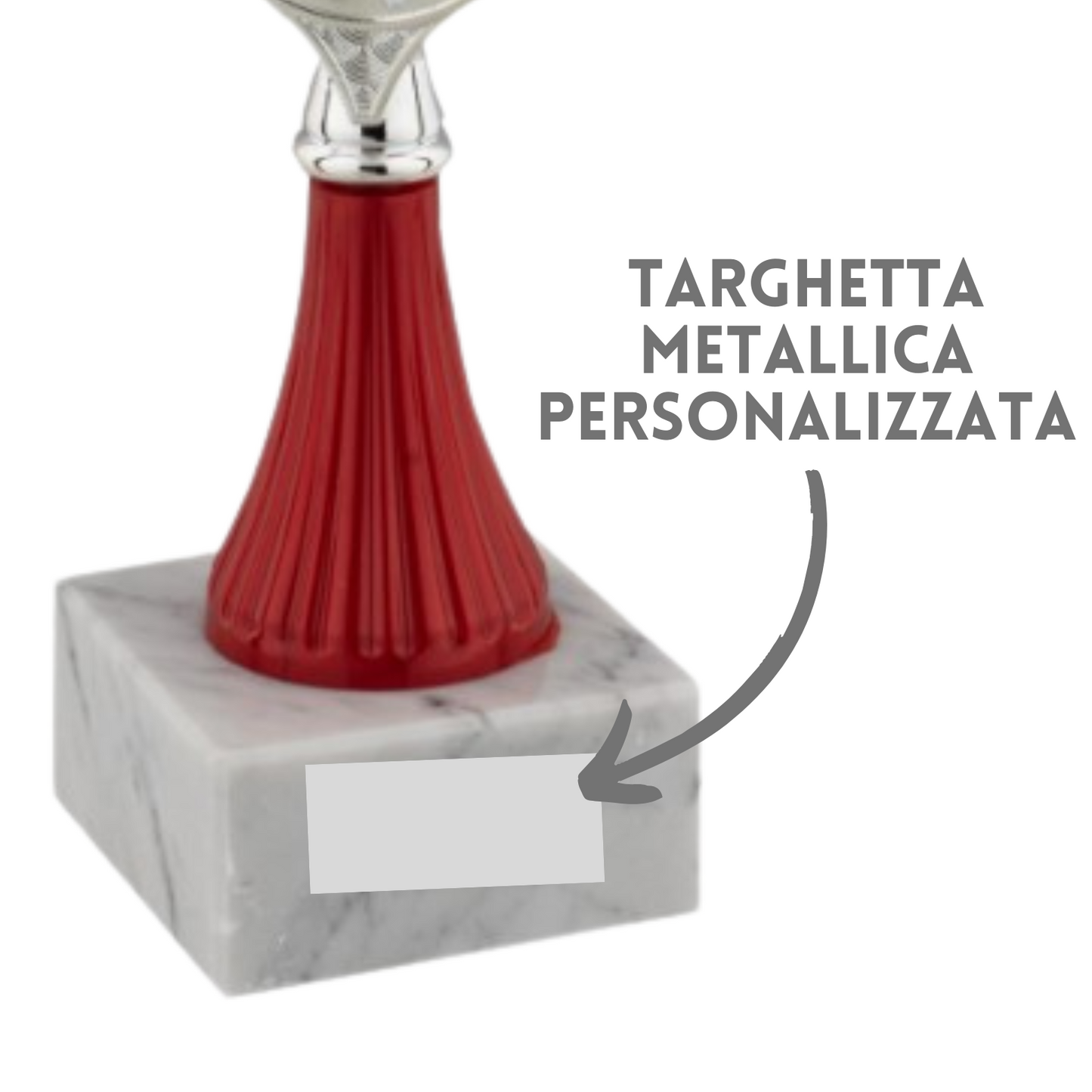 Set 4 premiazioni da 37 - 35 - 31 - 29 cm | Cod. 12.279G