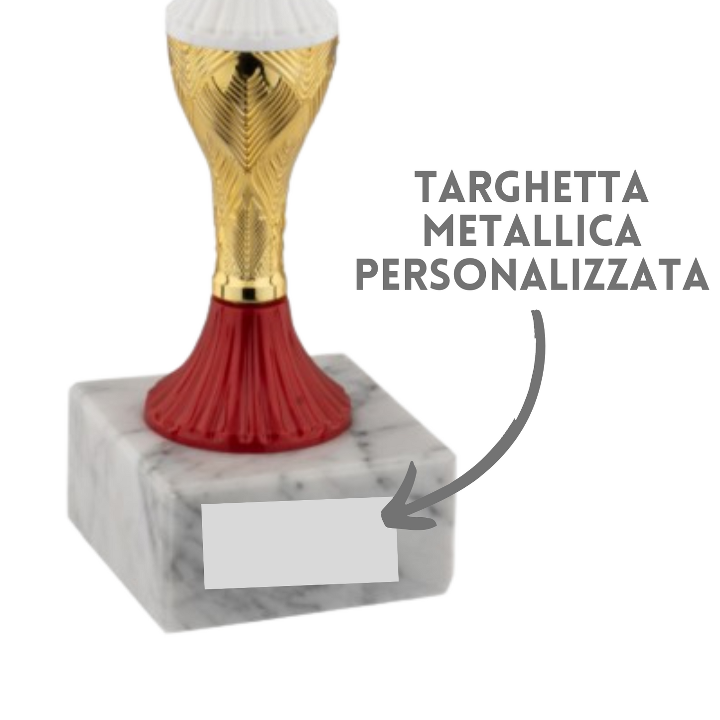 Set 5 premiazioni da 37 - 34 - 30 - 27 - 24 cm | Cod. 12.949G