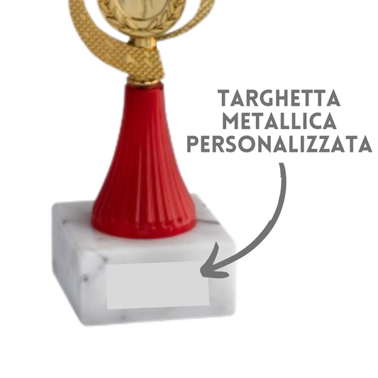 Set 4 premiazioni da 40 - 37 - 35 - 33 cm | Cod. 12.029S