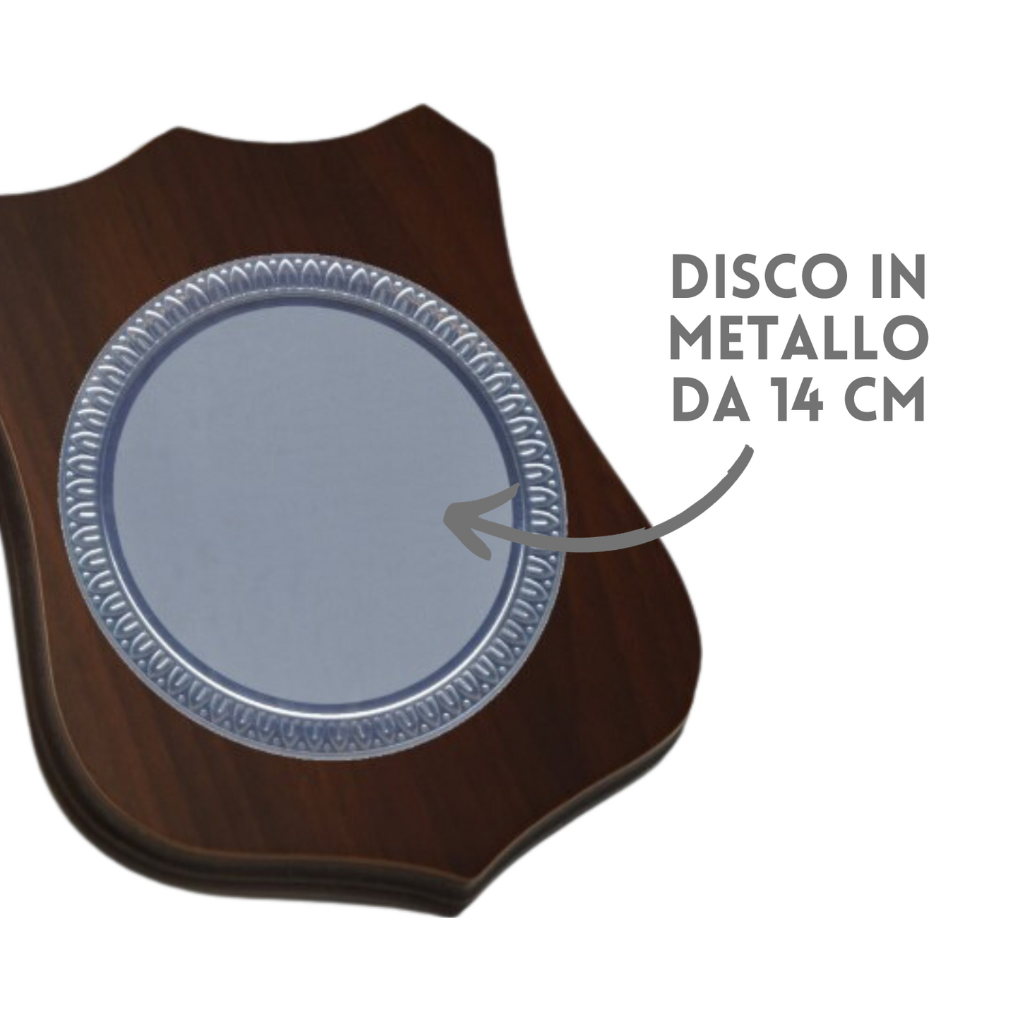 Crest personalizzato in legno 25.619