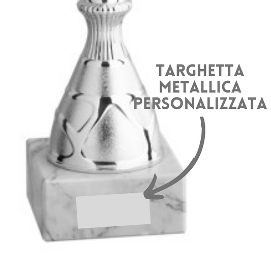 Set di coppe trofeo personalizzate | Cod. 9.159