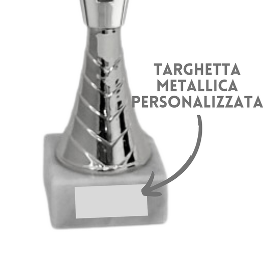 Set completo 6 pezzi premiazioni calcistiche gran risparmio | Cod. Marte 2