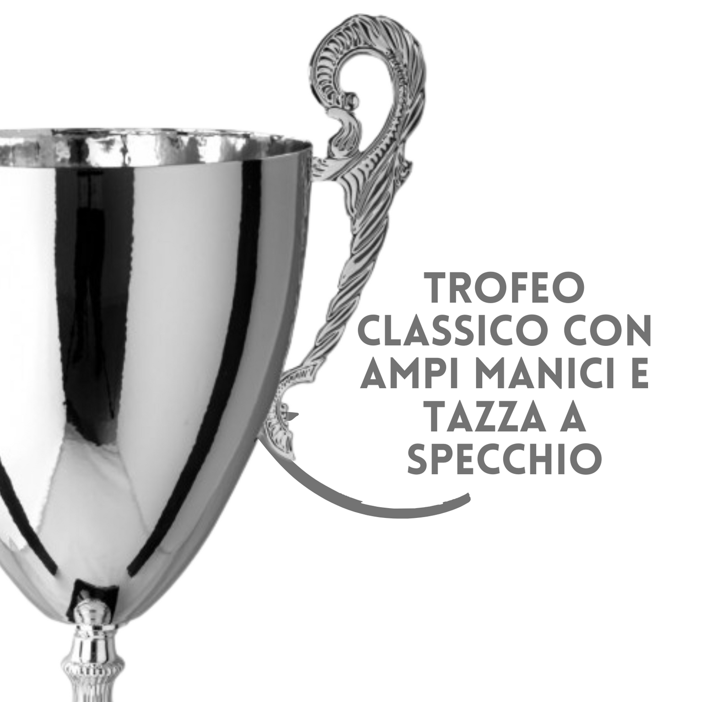 Coppa trofeo da 49 cm, peso da 1,8 Kg | Cod. 1.193