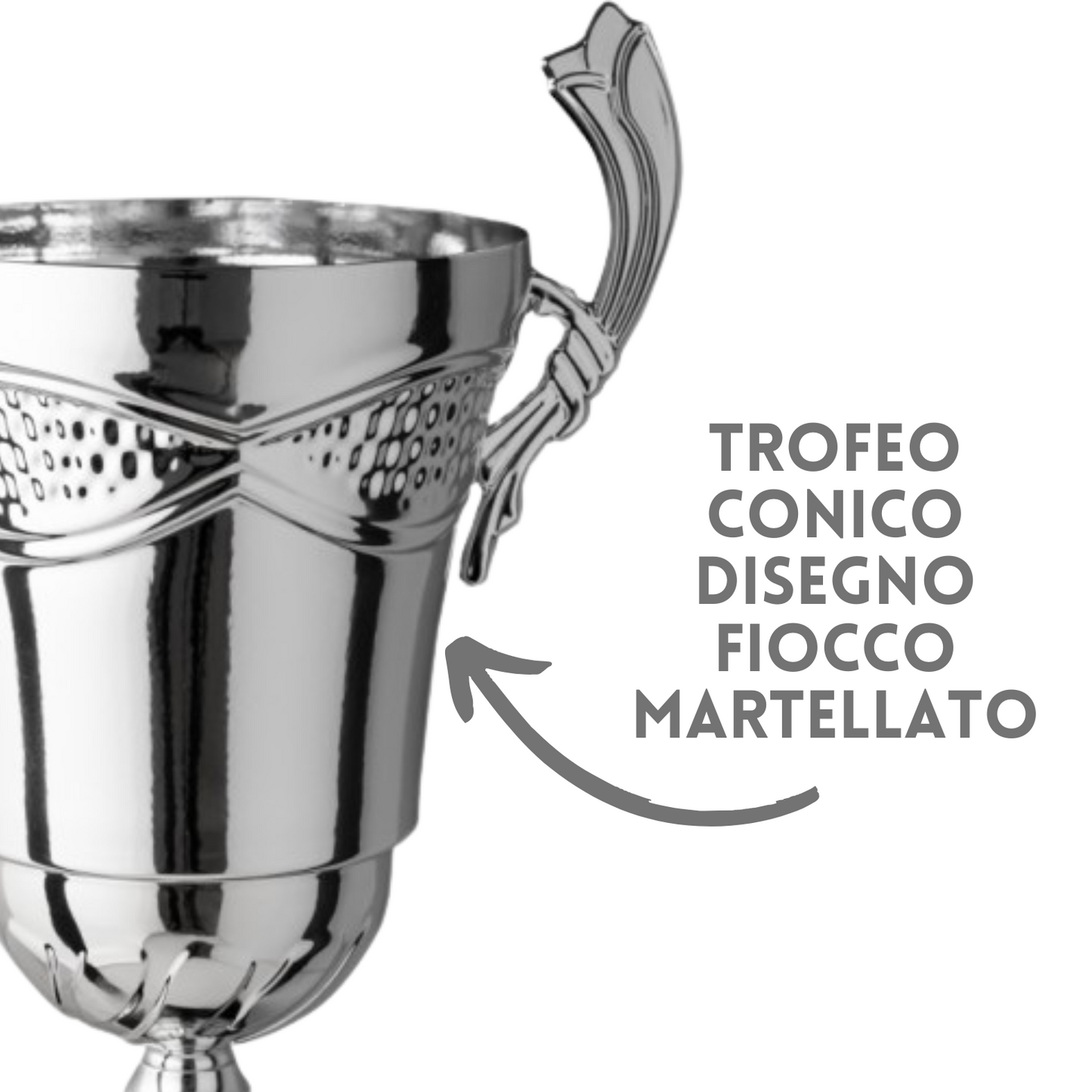 Coppa trofeo con manici da 55 cm | Cod. 1.202