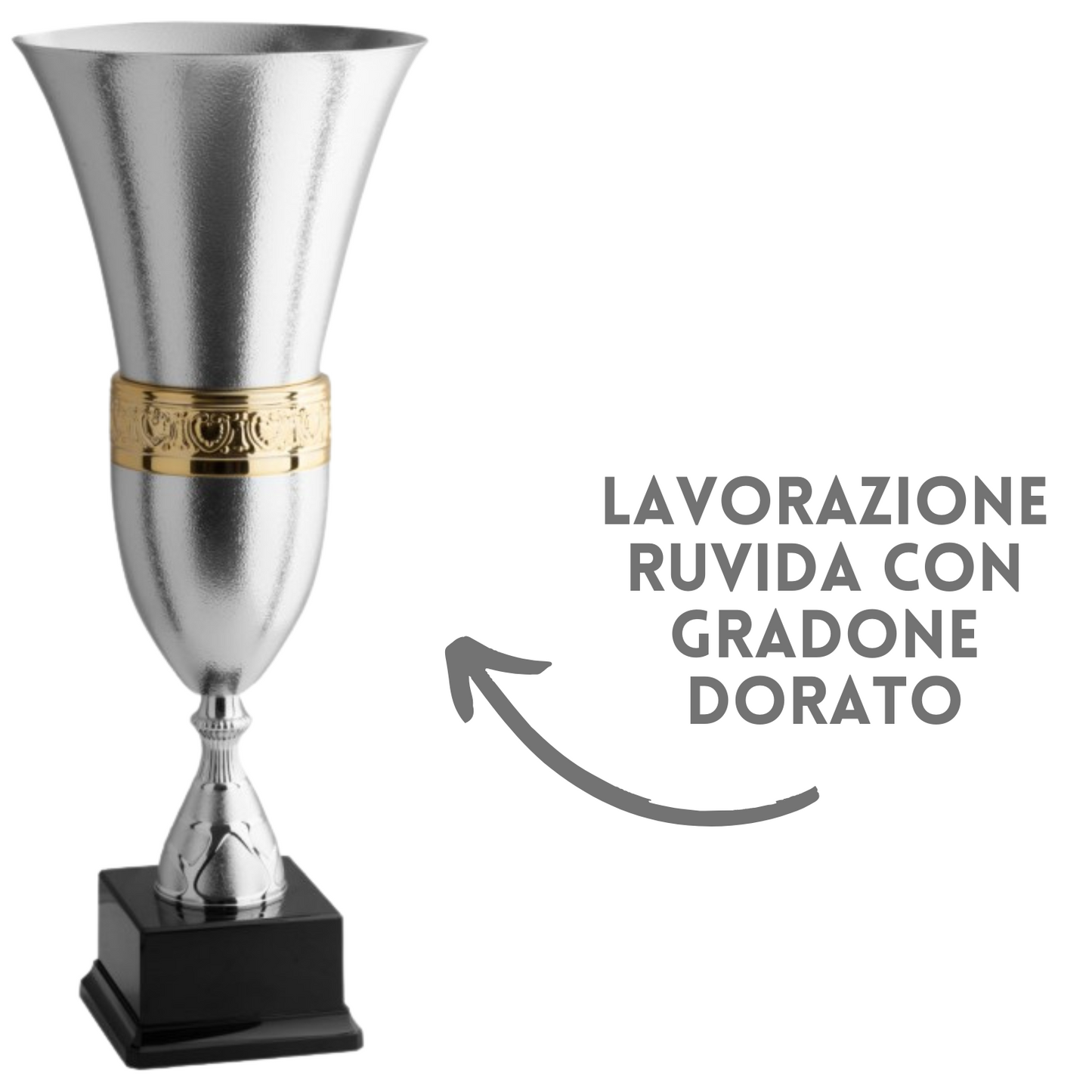 Tris di premiazioni personalizzate 58 - 55 - 49 cm | Cod. 2.419