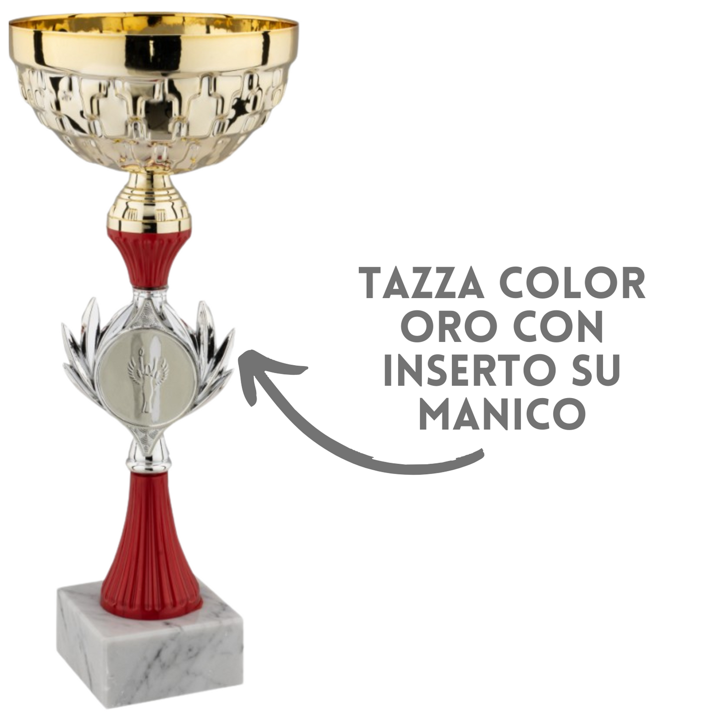 Set 4 premiazioni da 37 - 35 - 31 - 29 cm | Cod. 12.279G