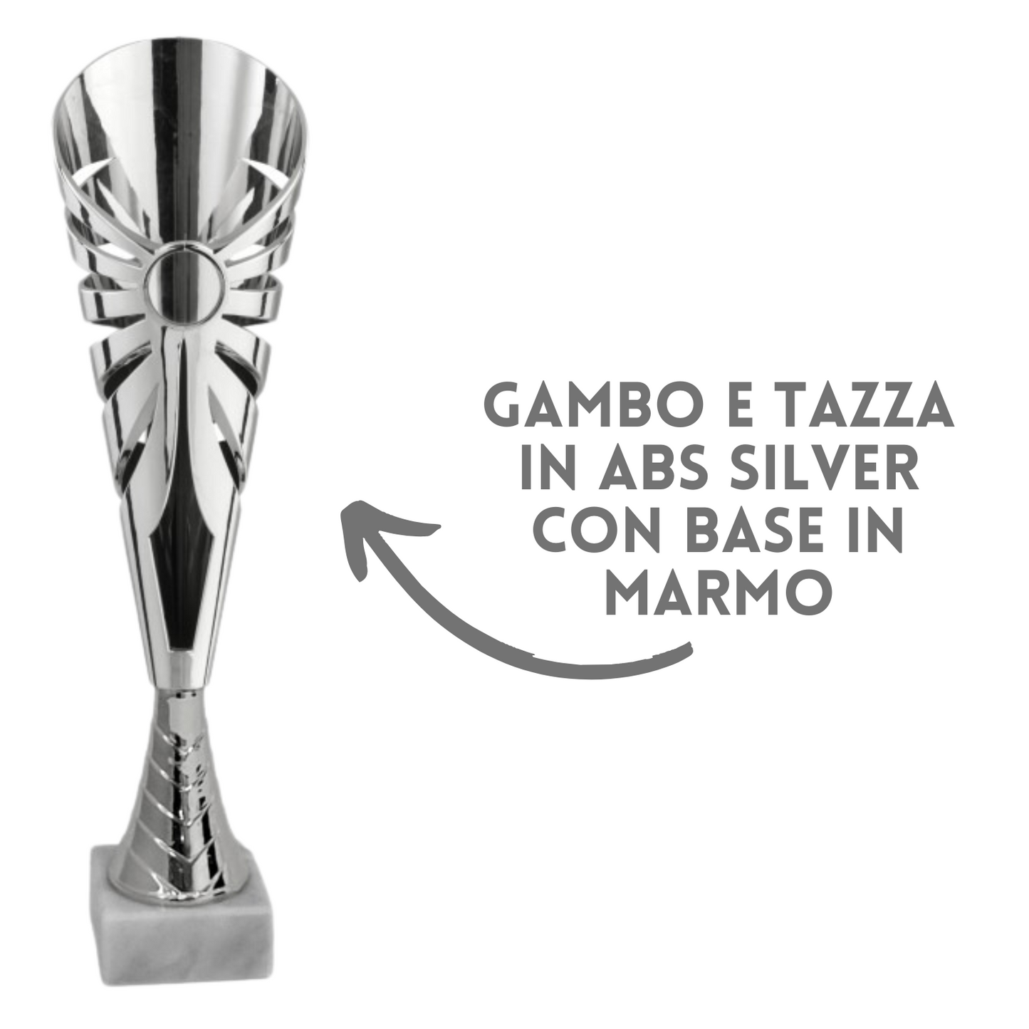 Tris di premiazioni personalizzate 36 - 34 - 31 cm | Cod. 12.969S