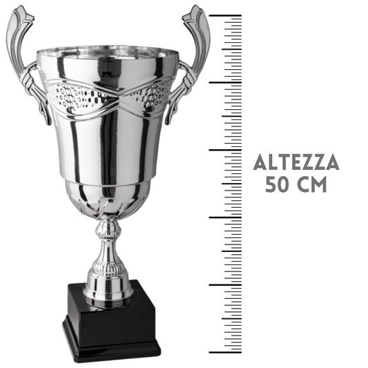 Coppa trofeo con manici da 50 cm | Cod. 1.203