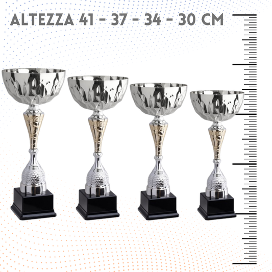 Set 4 Coppe da 41 - 37 - 34 - 30 cm | Cod. 9.059S
