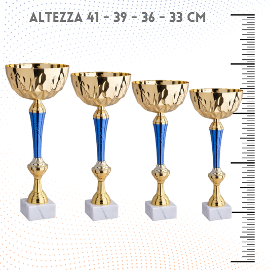 Set 4 Coppe da 41 - 39 - 36 - 33 cm | Cod. 11.569G