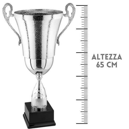 trofeo personalizzato 65 cm