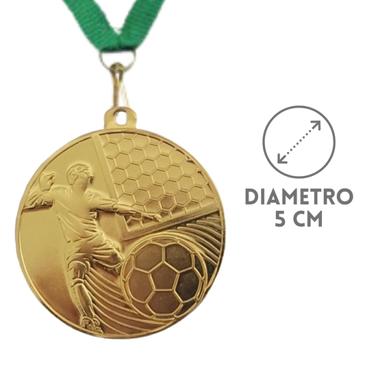 Medaglie personalizzate 50 mm oro | Cod. 23.009.23GQ