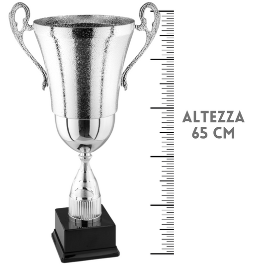 Coppa trofeo con manici da 65 cm | Cod. 2.141