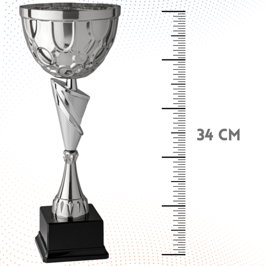 Coppa da 34 cm colore silver | Cod. 8.034S