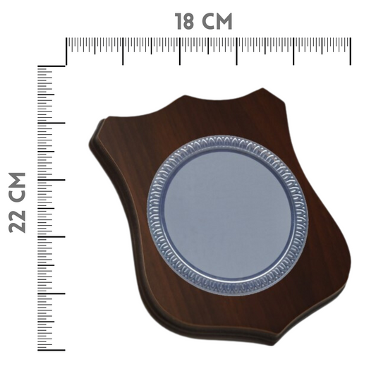 Crest personalizzato in legno 25.619