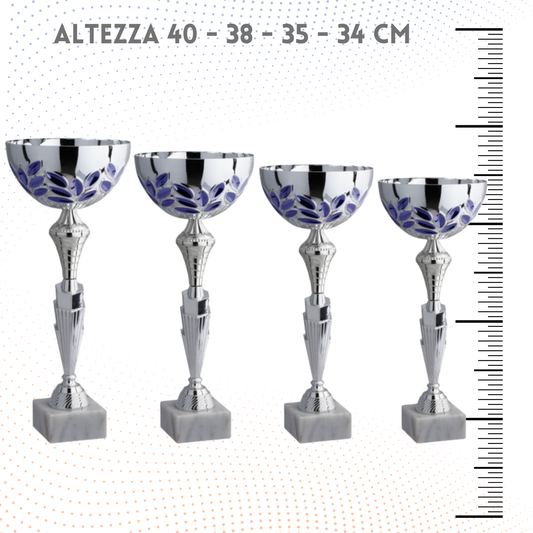 Set 4 Coppe da 40 - 38 - 35 - 34 cm | Cod. 8.709B