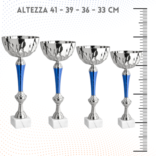 Set 4 Coppe da 41 - 39 - 36 - 33 cm | Cod. 11.569S