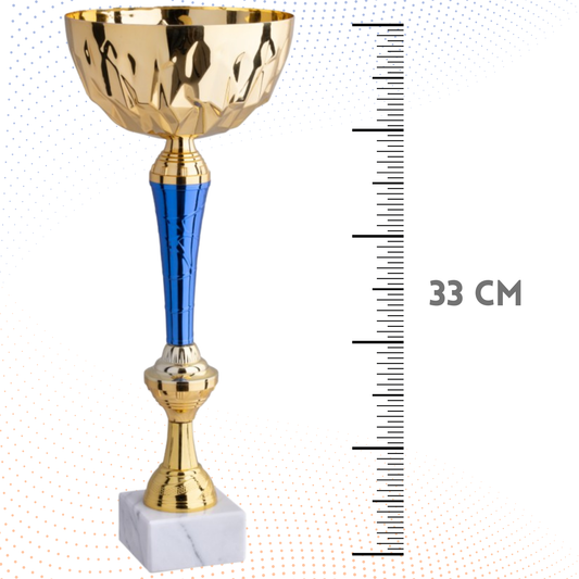 Coppa da 33 cm con base in marmo | Cod. 11.564G