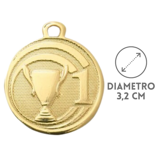 Tris di medaglie personalizzate | Cod. 23.007.52T