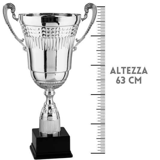 Coppa trofeo con manici da 63 cm | Cod. 2.451