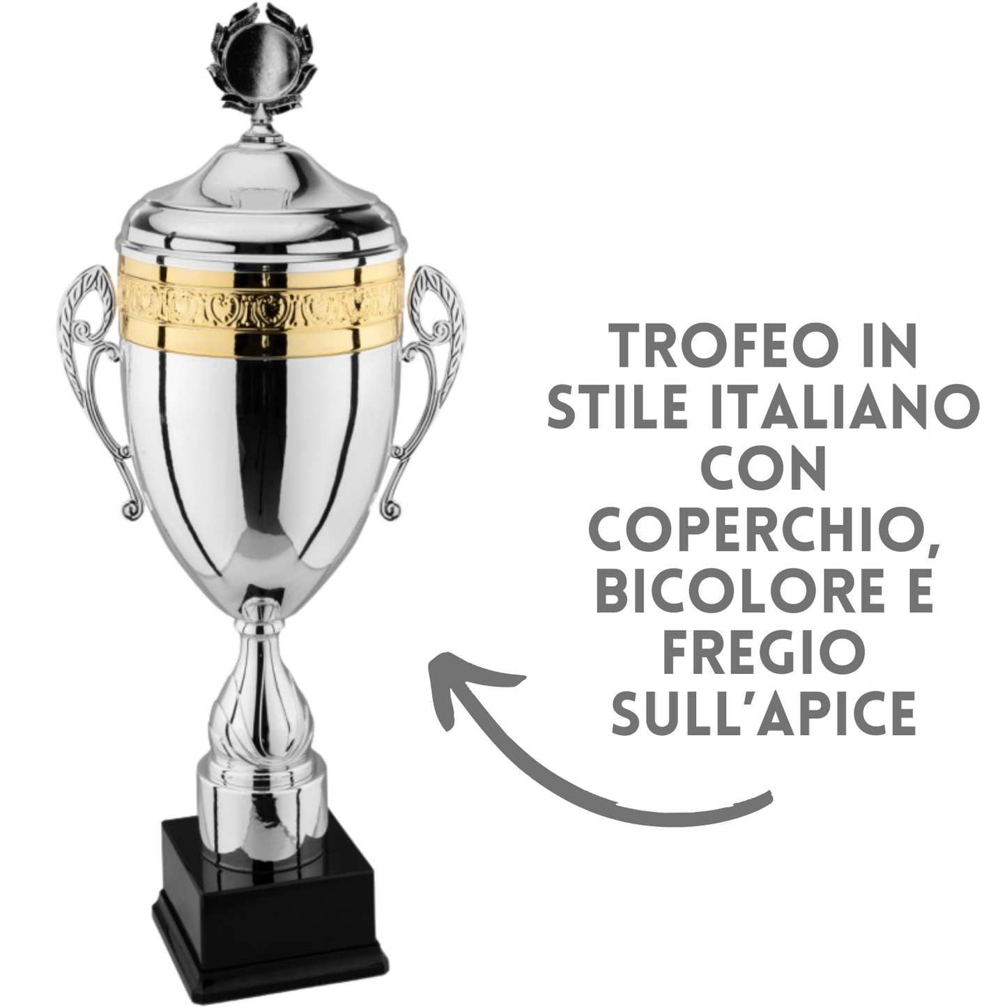 Tris di premiazioni personalizzate 76 - 71 - 64 cm | Cod. 2.129