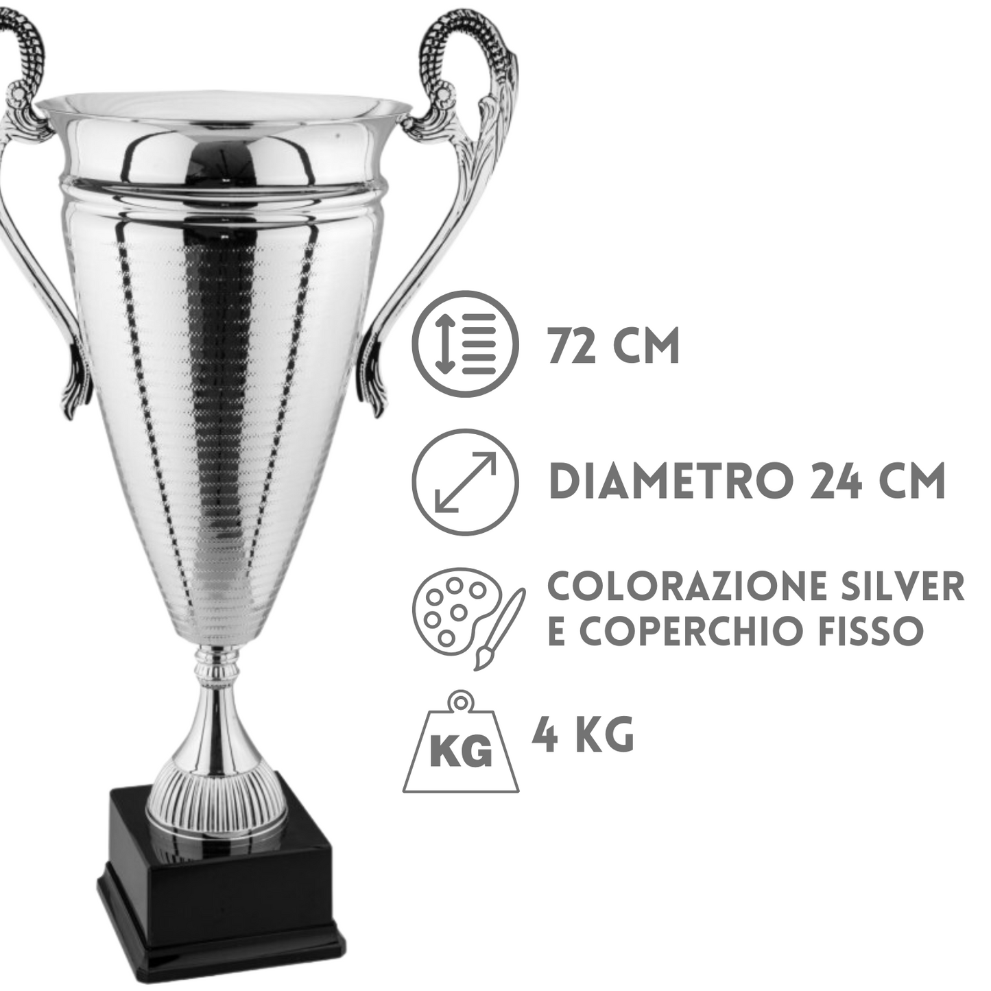 Coppa grande da 66 cm per 4 Kg | Cod. 1.062