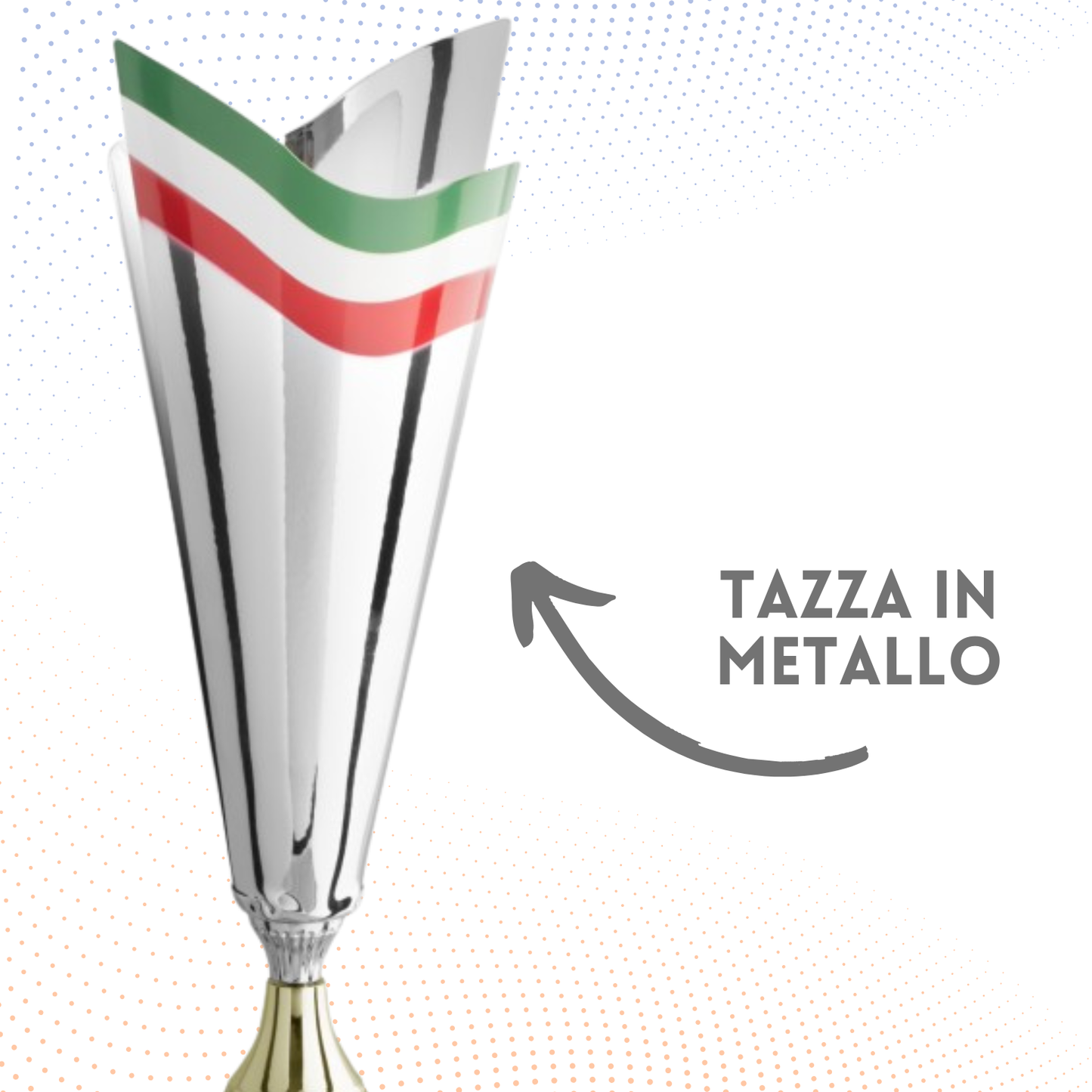 Tris di trofei personalizzati 57 - 52 - 46 cm | Cod. 3.111-T