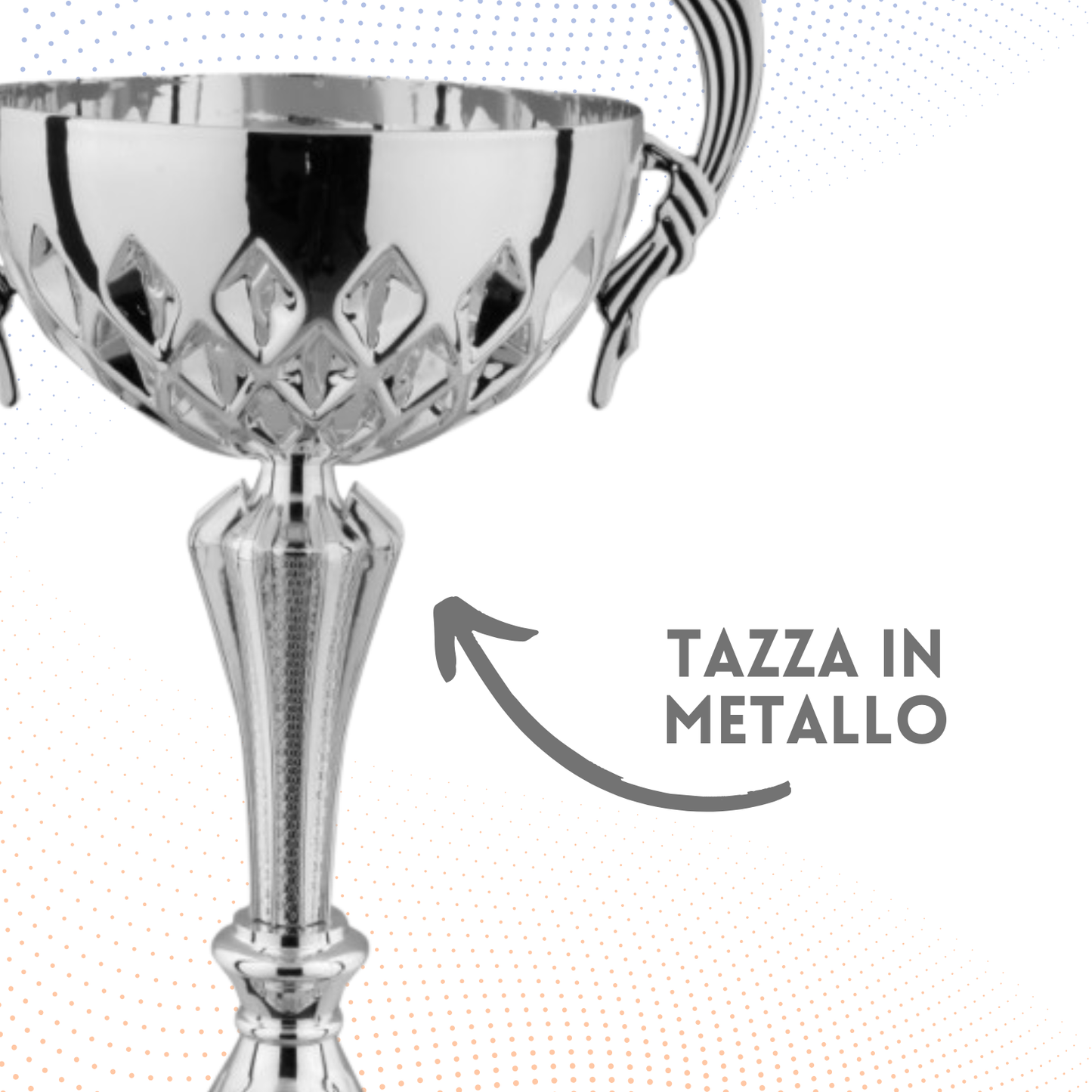 Set 4 Trofei con manici da 44-40-37-34 cm | Cod. 8.189