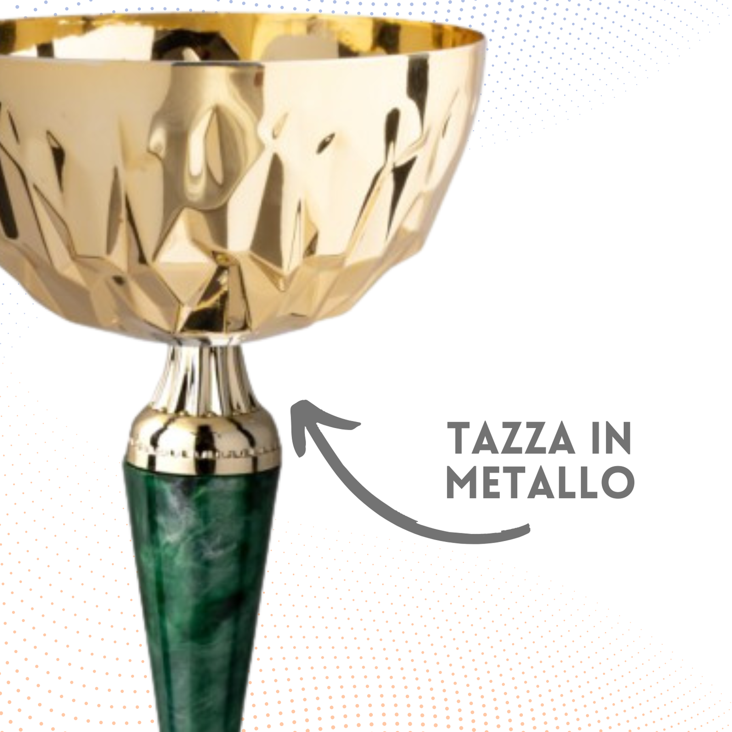 Coppa da 27 cm con base in marmo | Cod. 12.253G