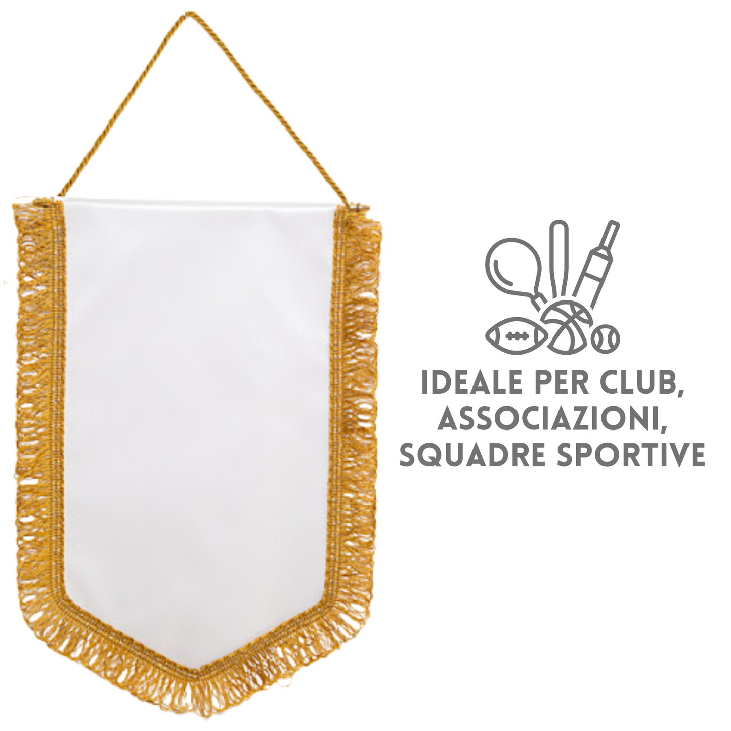 Gagliardetti Personalizzati 26x34 cm per Eventi, Squadre e Ricordi | Cod. 26.251