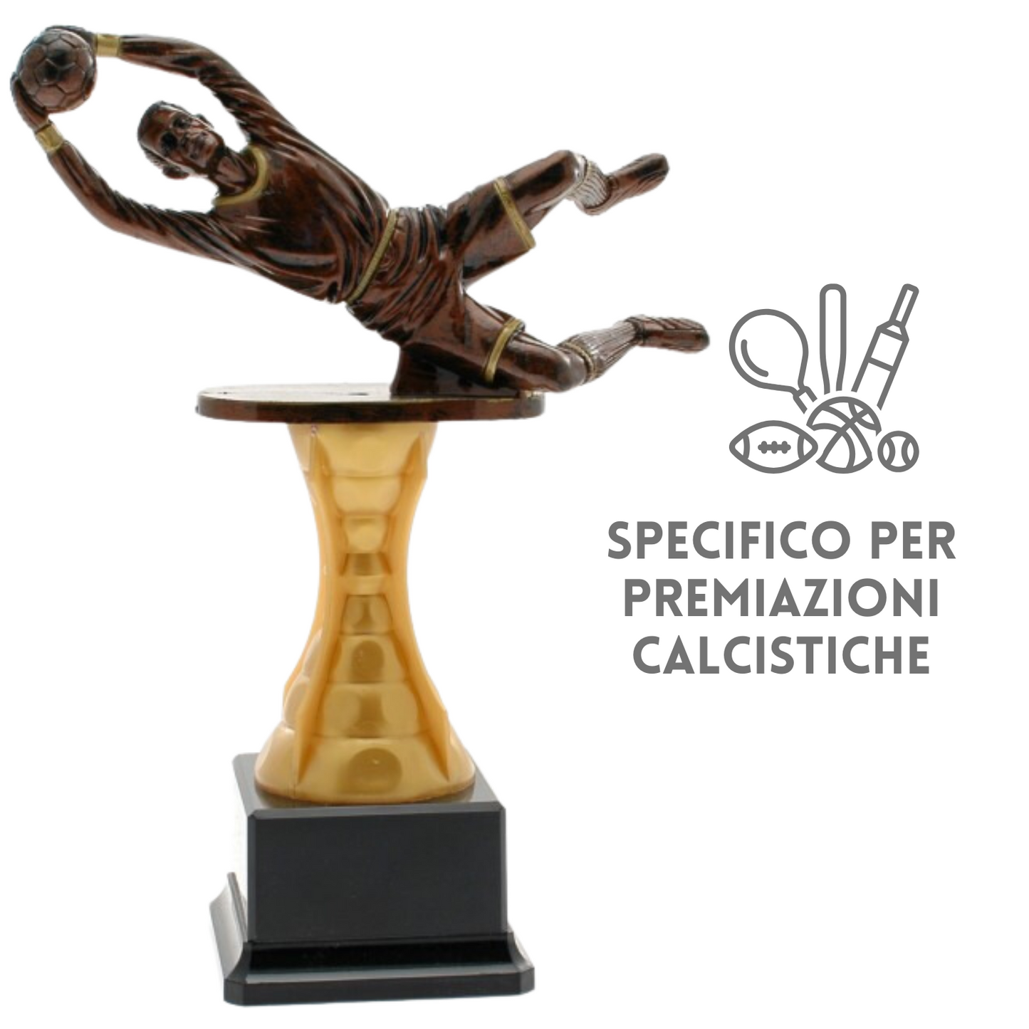 Premiazioni personalizzate premio portiere 15.345