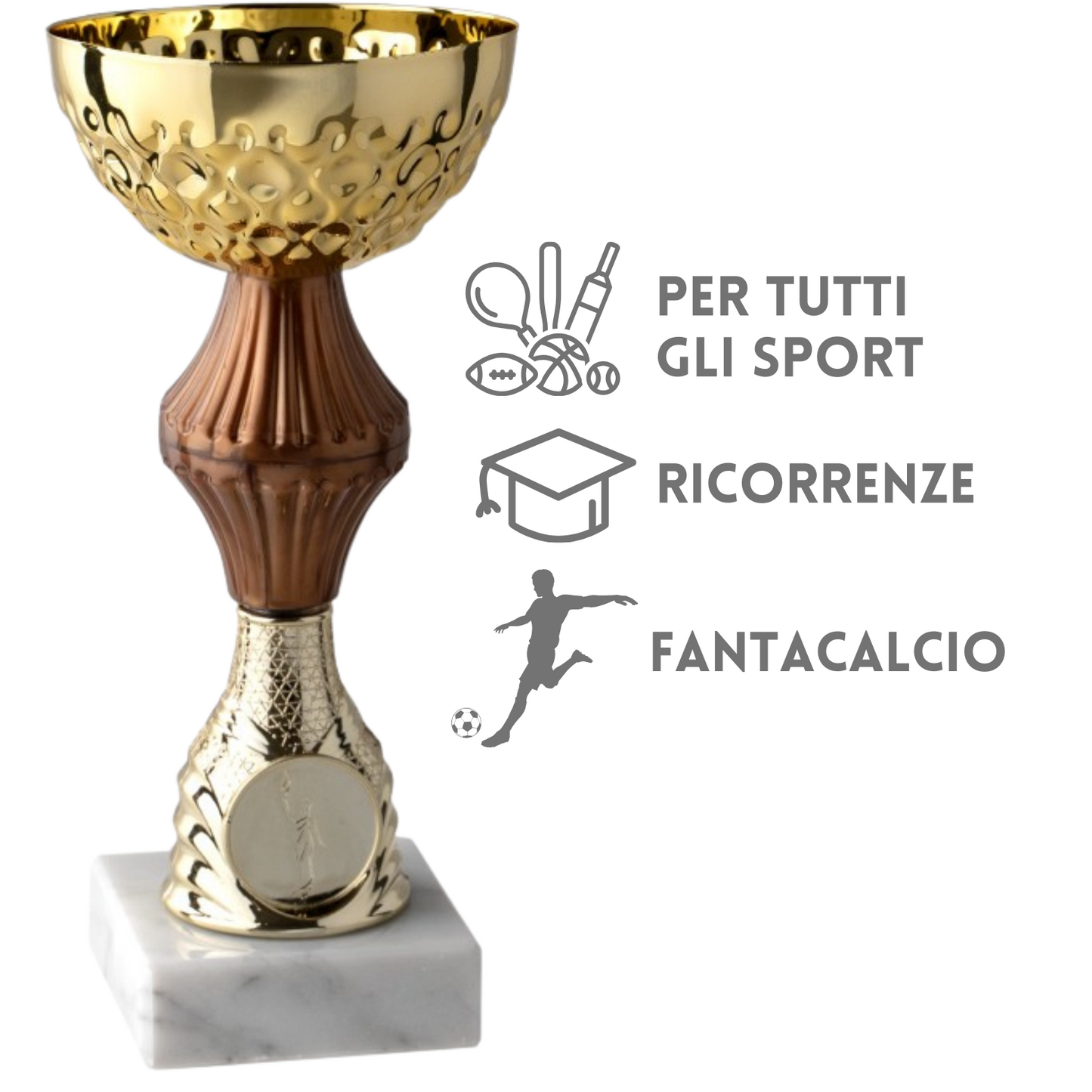 Set 3 premiazioni personalizzate 13.489.6G