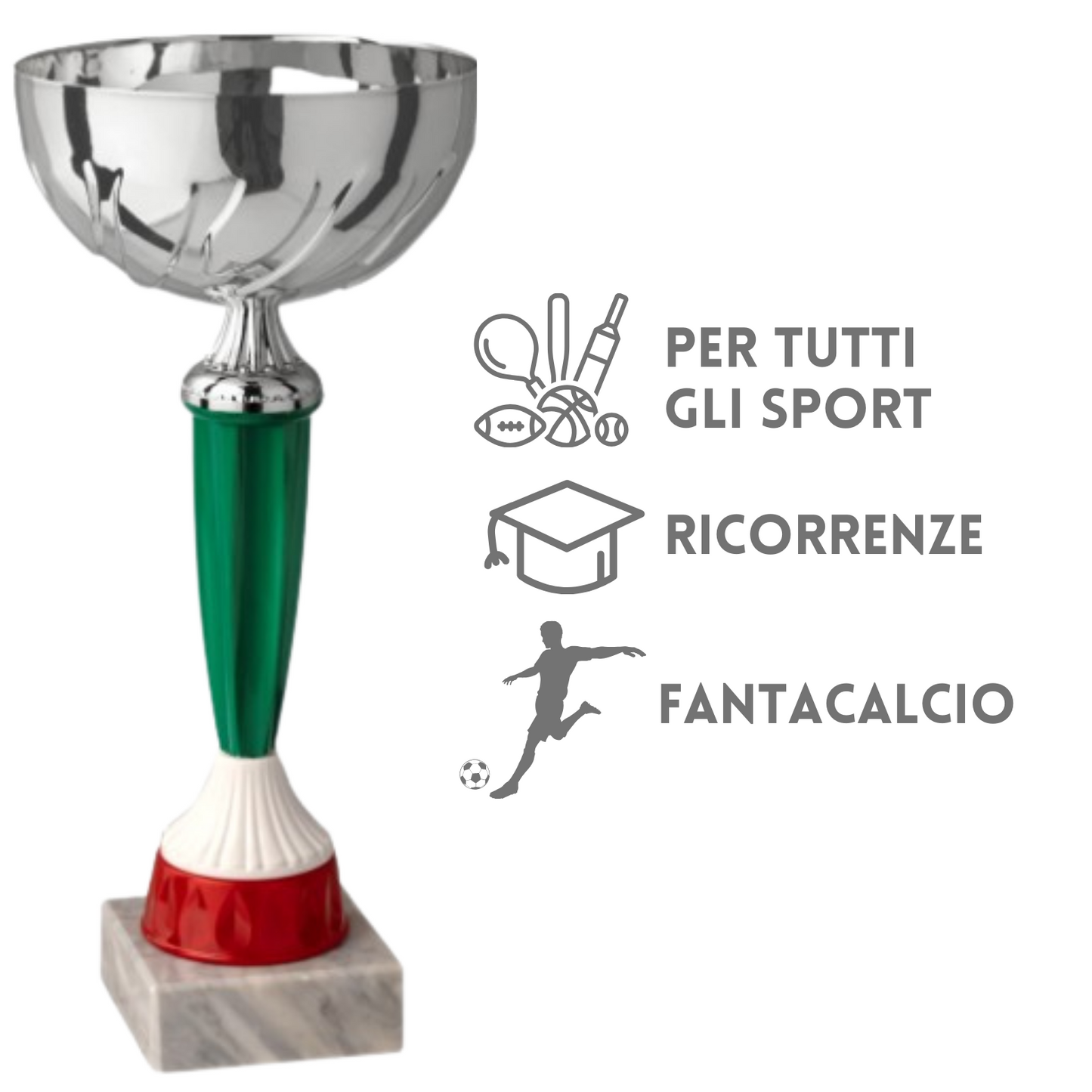 Set 4 Coppe da 32 - 30 - 29 - 28 cm | Cod. 13.369.6S