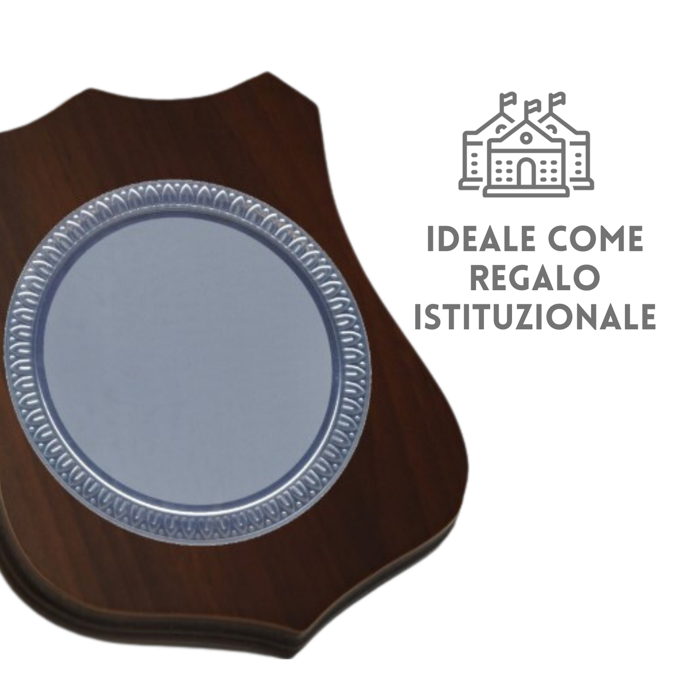 Crest personalizzato in legno 25.619