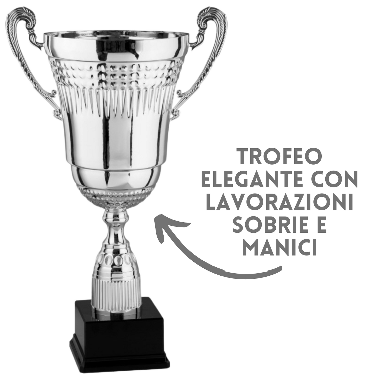 Coppa trofeo con manici da 55 cm | Cod. 2.452