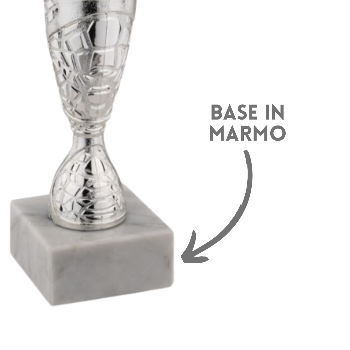 Coppa da 29 cm in metallo bicolore | Cod. 10.024