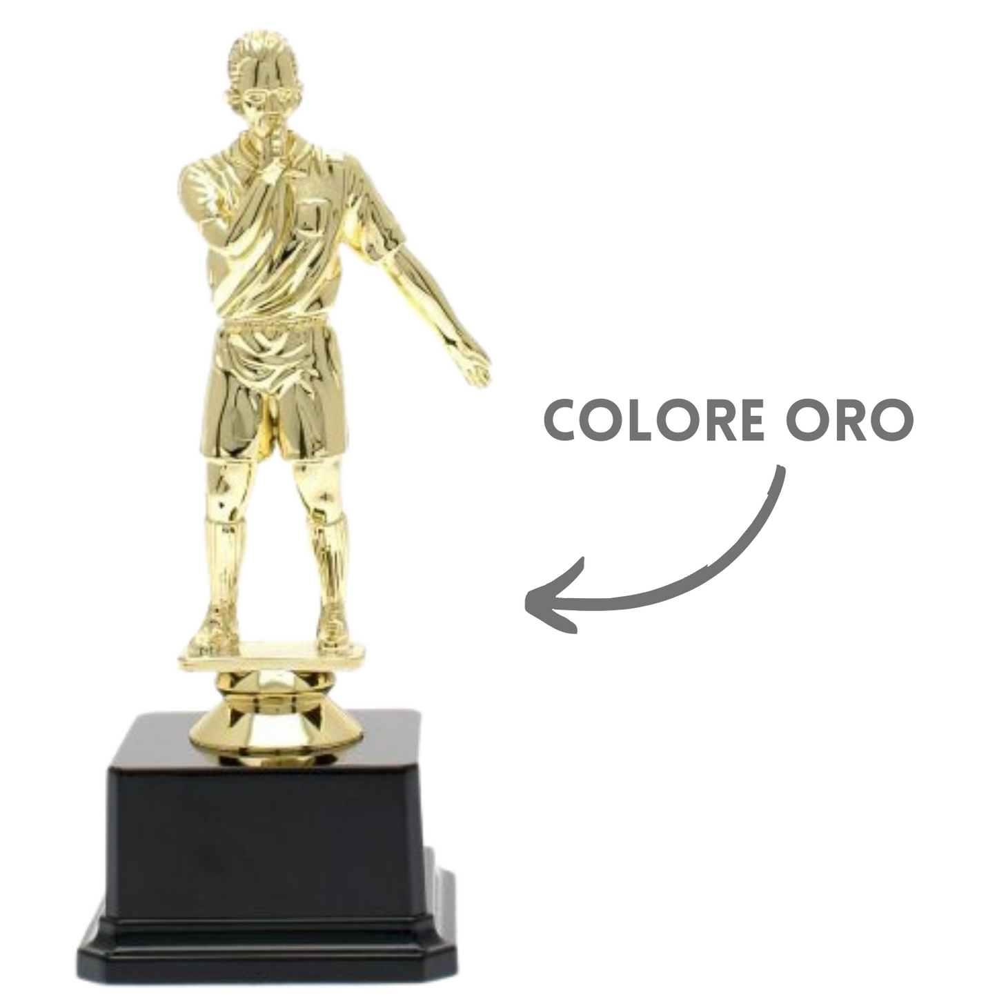 Premio arbitro da 18 cm personalizzato | Cod. 16.010