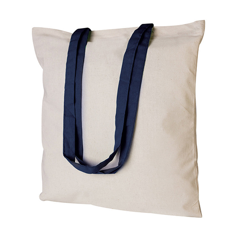 Stock 100 Shopper in cotone personalizzate 38x42