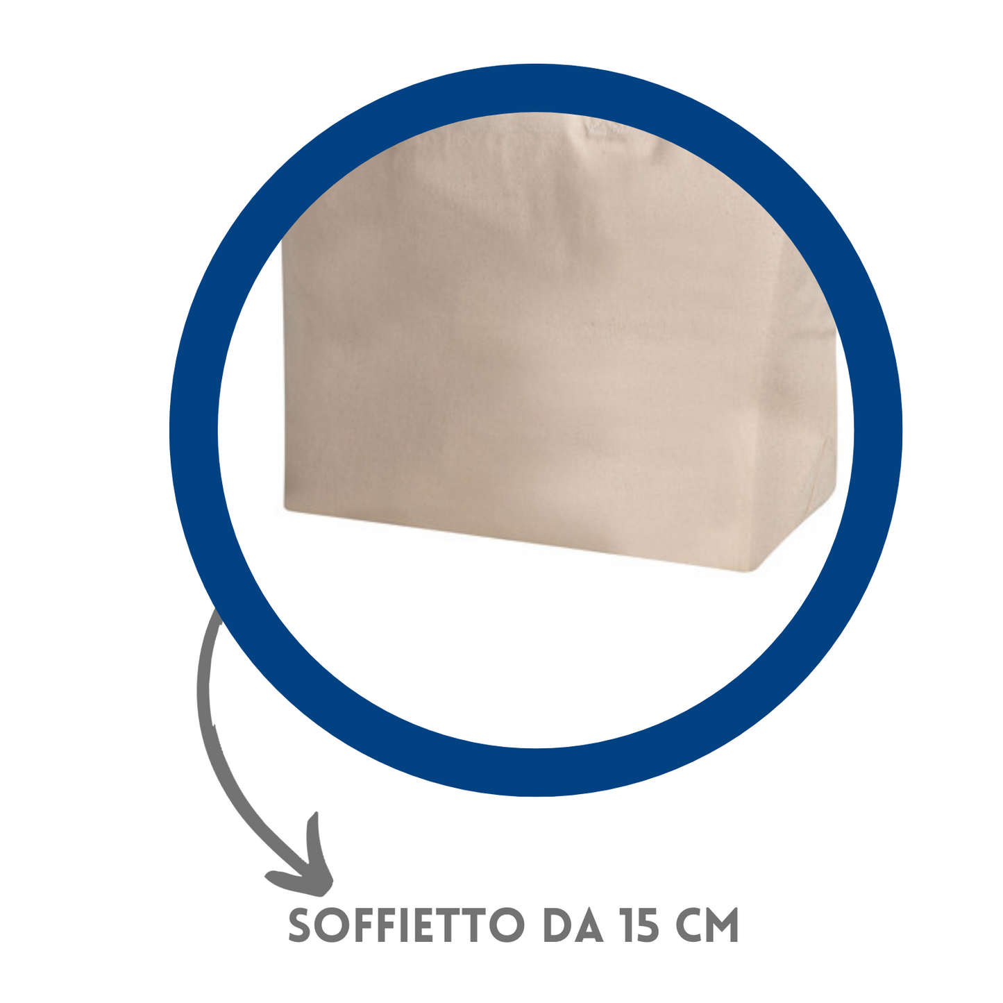 Shopper in Cotone 50x38x15 cm da 135 gr. | Cod. PG440