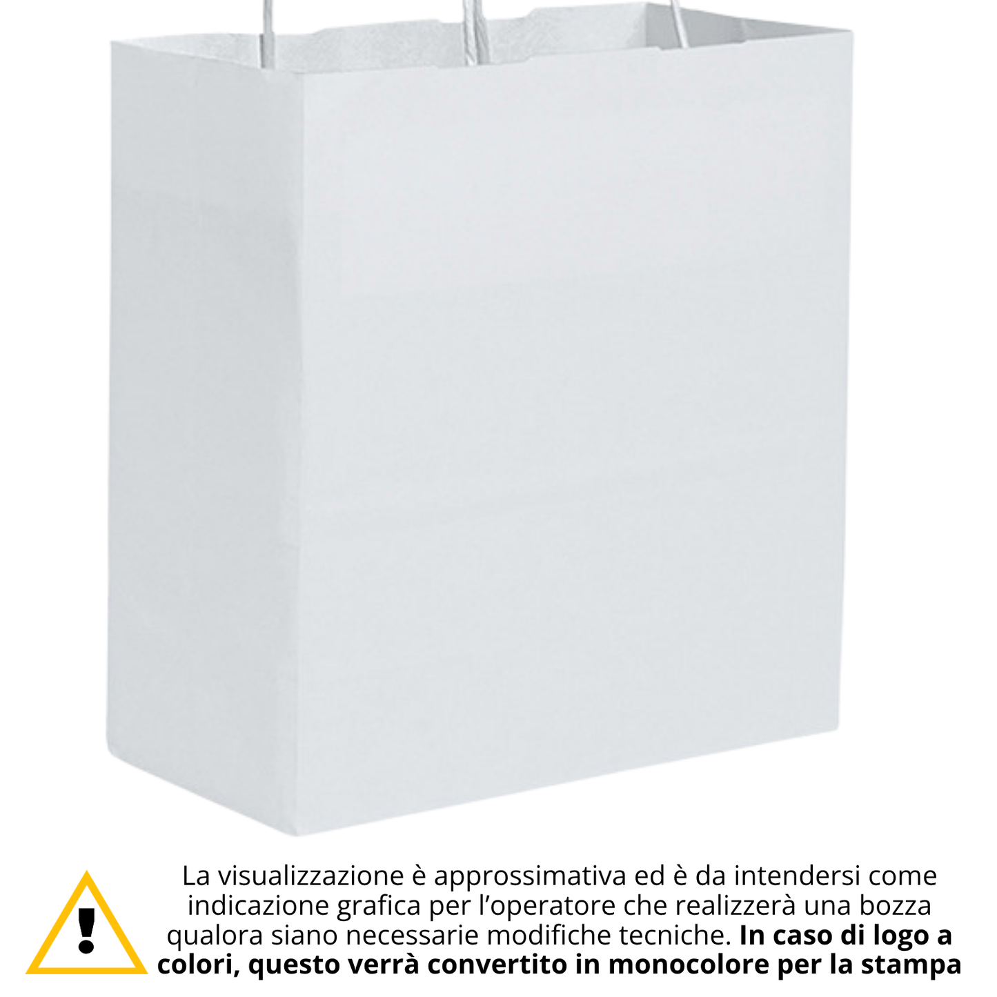 Shopper in carta personalizzate 18x8x21 cm | Cod. PG041