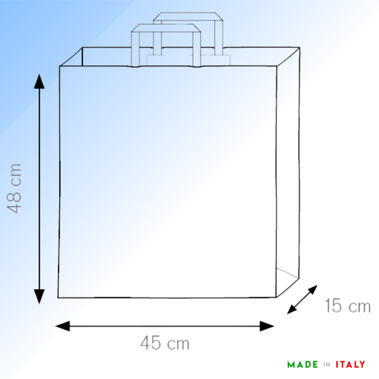 Shopper in carta personalizzate 45x48x15 cm | Cod. PG061