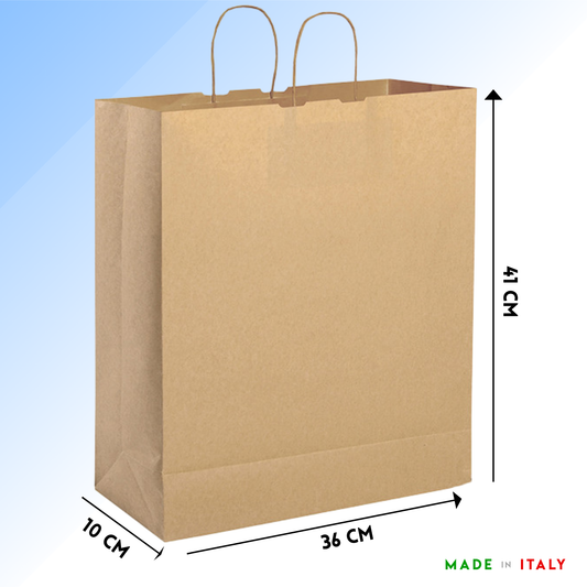 Shopper in carta personalizzate 36x41x12 cm | Cod. PG054