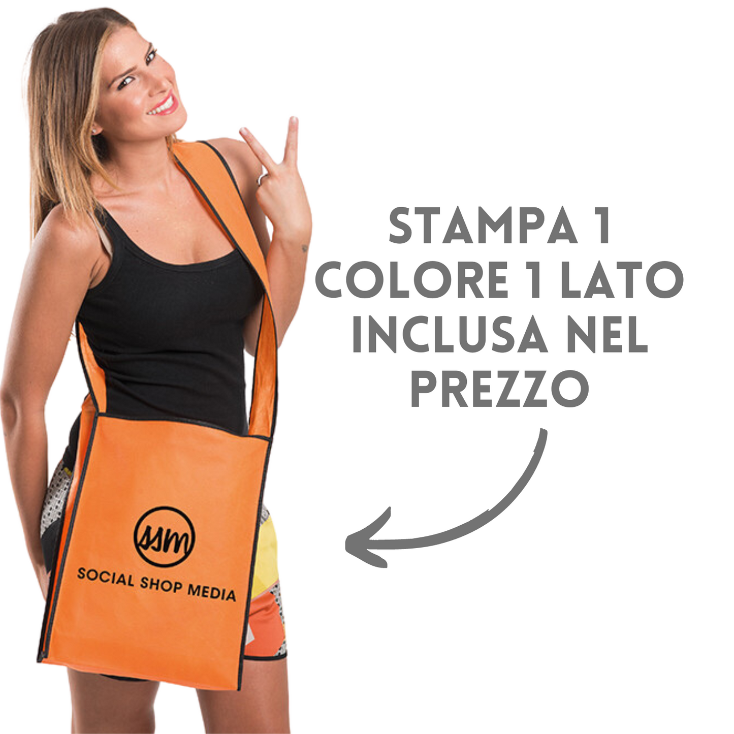 Borse tracolla personalizzate PG165