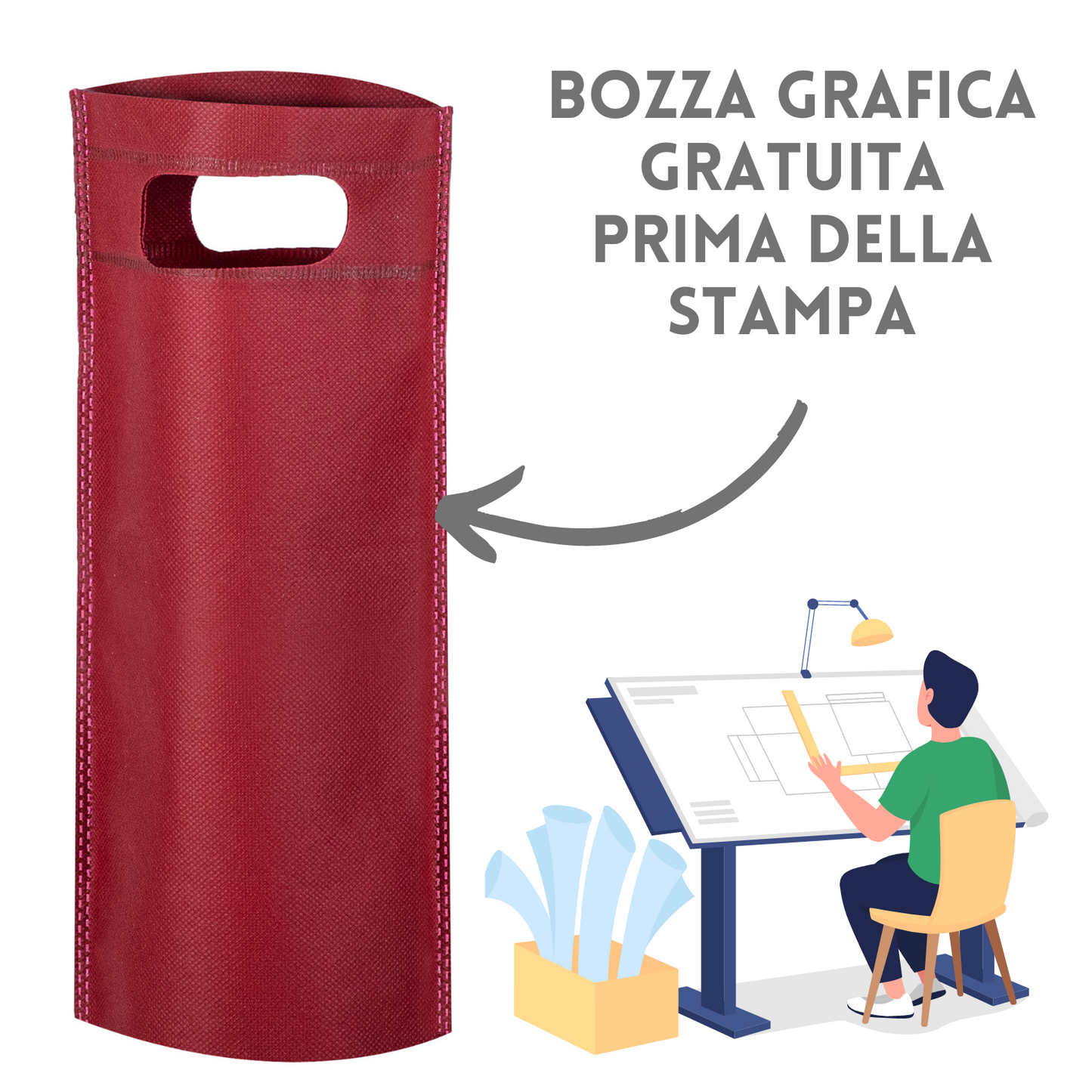 buste per bottiglie PG116