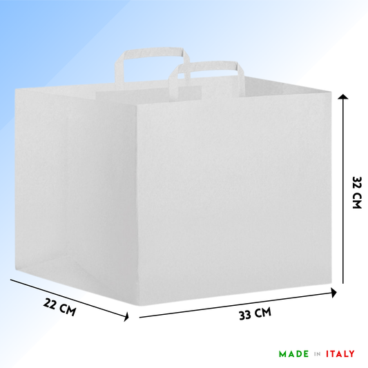 Shopper in carta per take away 32x22x33 cm | Cod. PG023