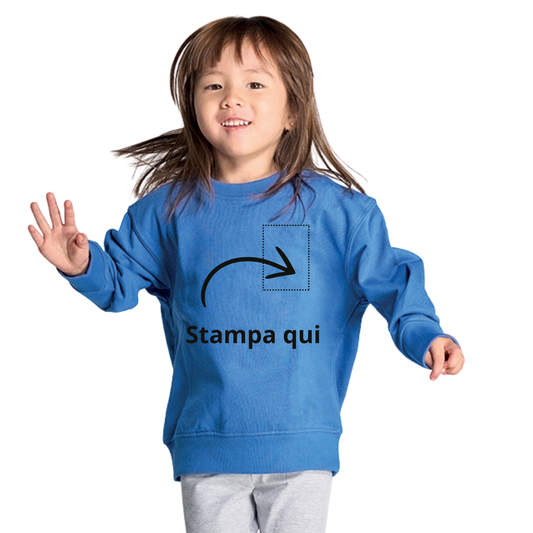 Felpa personalizzata per bambini | Cod. SWRK240
