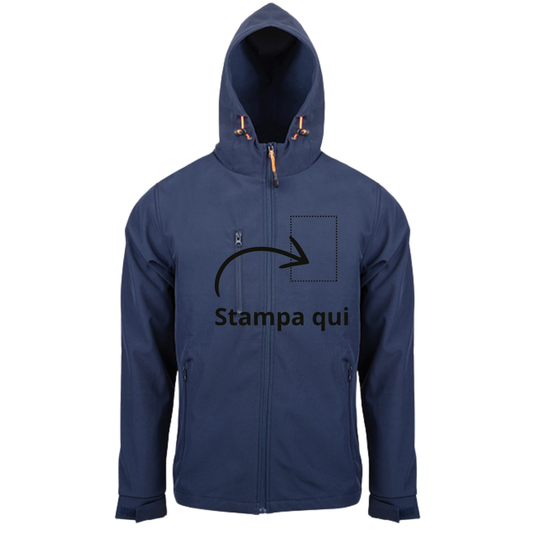 Softshell 2 strati leggera personalizzata | Cod. NK360