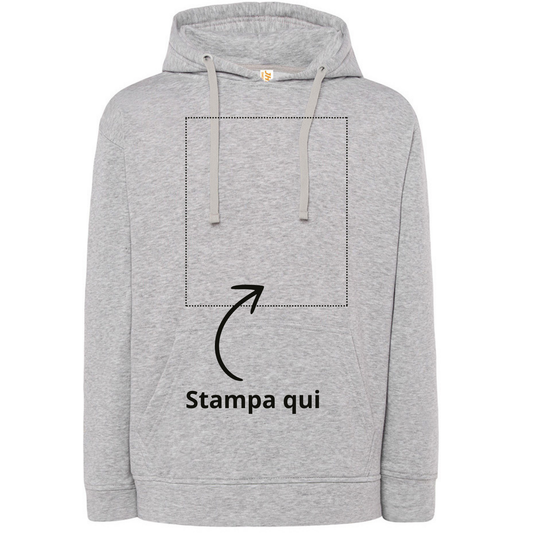 Felpa unisex personalizzata con cappuccio | Cod. SWOCEKNG