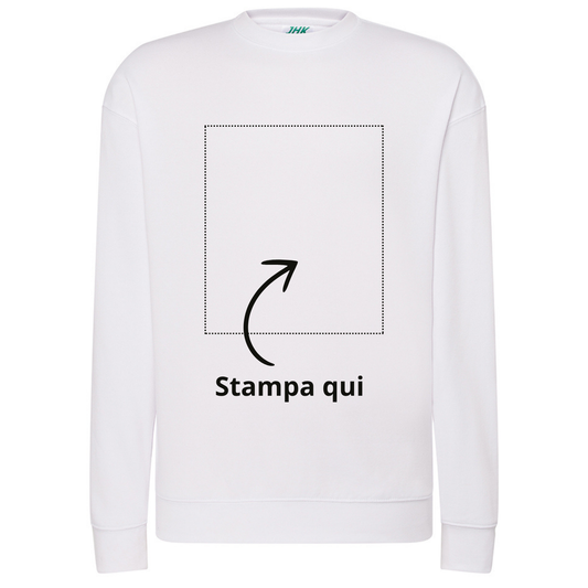 Felpa unisex personalizzata leggera | Cod. SWCR240