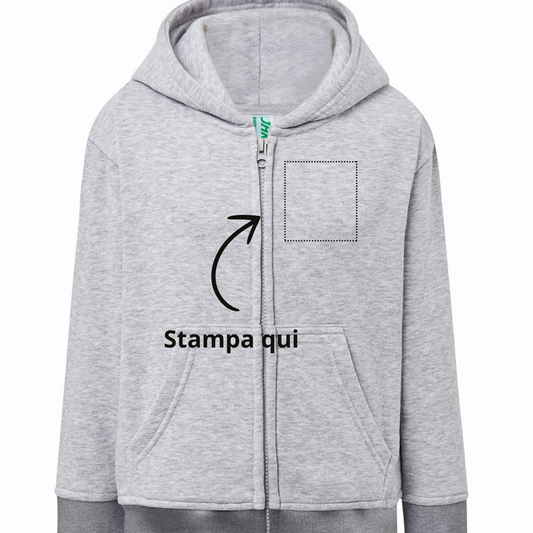 Felpa personalizzata da bambino | Cod. SWRKHOOD